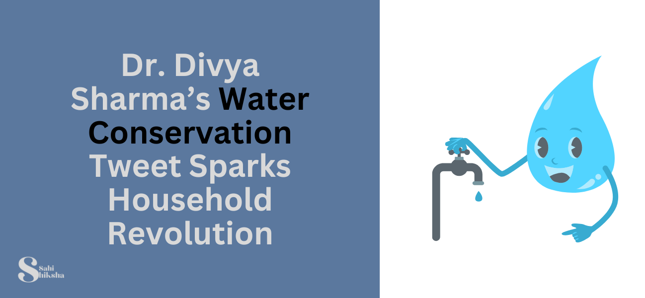 dr divya sharma water saving tips