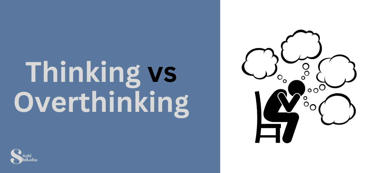 thinking vs overthinking